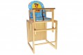 Детский деревянный стульчик для кормления, стульчик-трансформер  "Щенячий патруль".