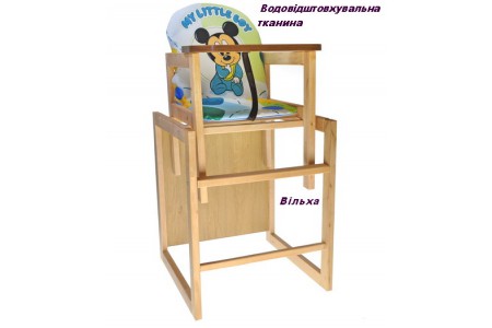 Детский деревянный стульчик для кормления, стульчик-трансформер  "My little boy". Детский деревянный стульчик для кормления, стульчик-трансформер  "My little boy".